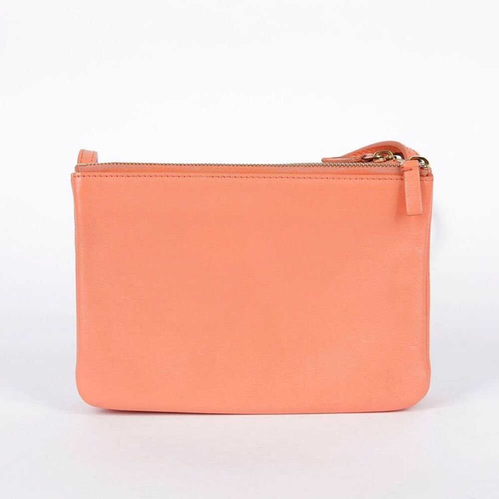 Medium Pink Leather Trio Crossbody Bag - Picture 4 of 10